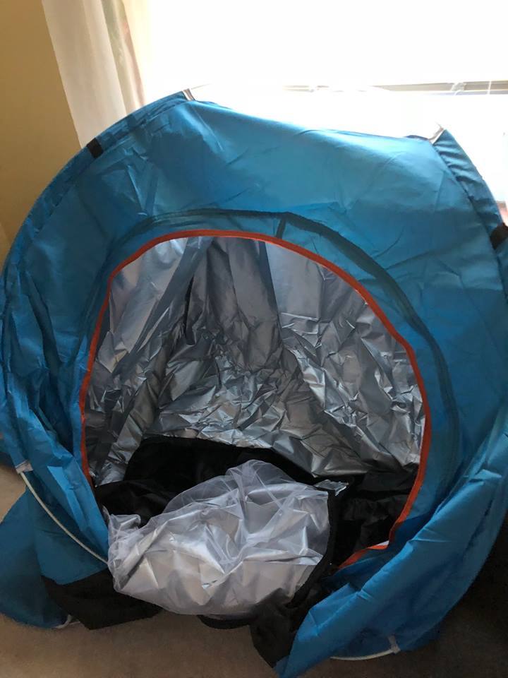 this is the cheap tent I got