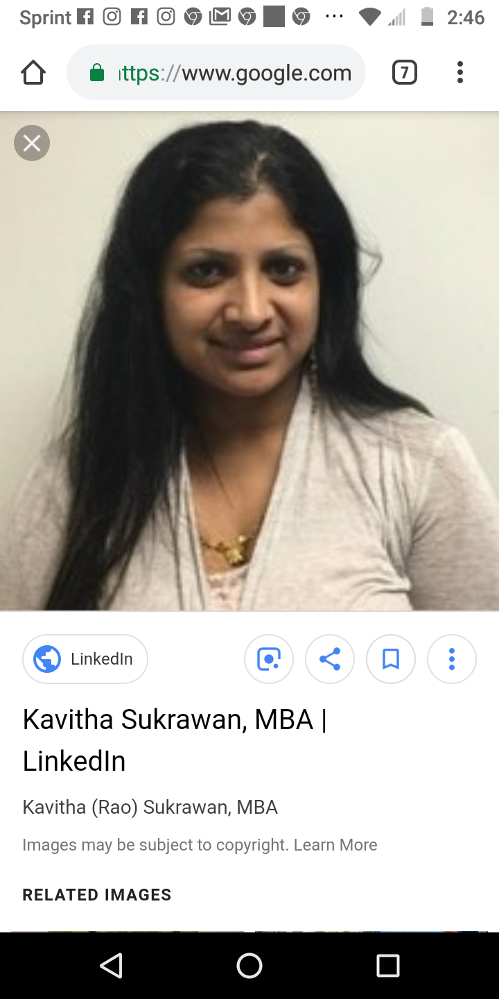 Kavitha Sukrawan Rao