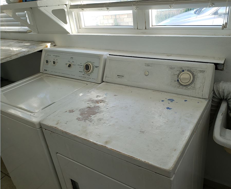 washer and dryer