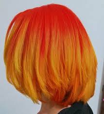 Rose colored my hair this bright orange.
