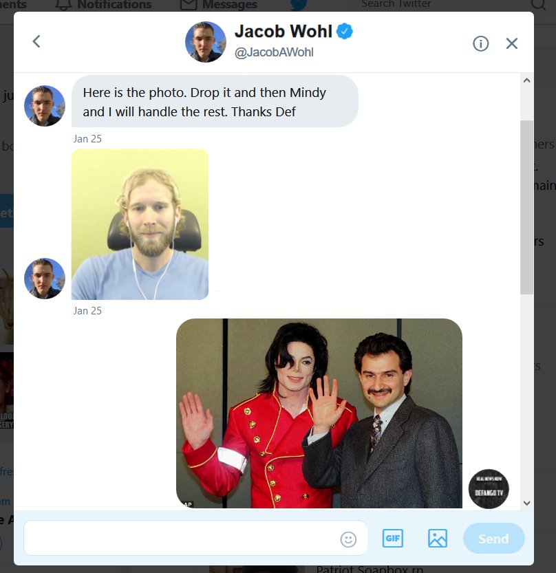 Jacob Wohl Defango comms.