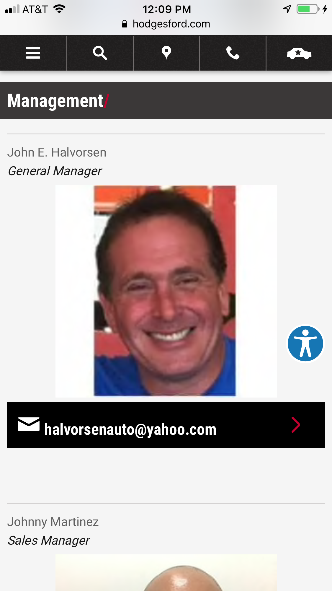  John E. Halvorsen General Manager