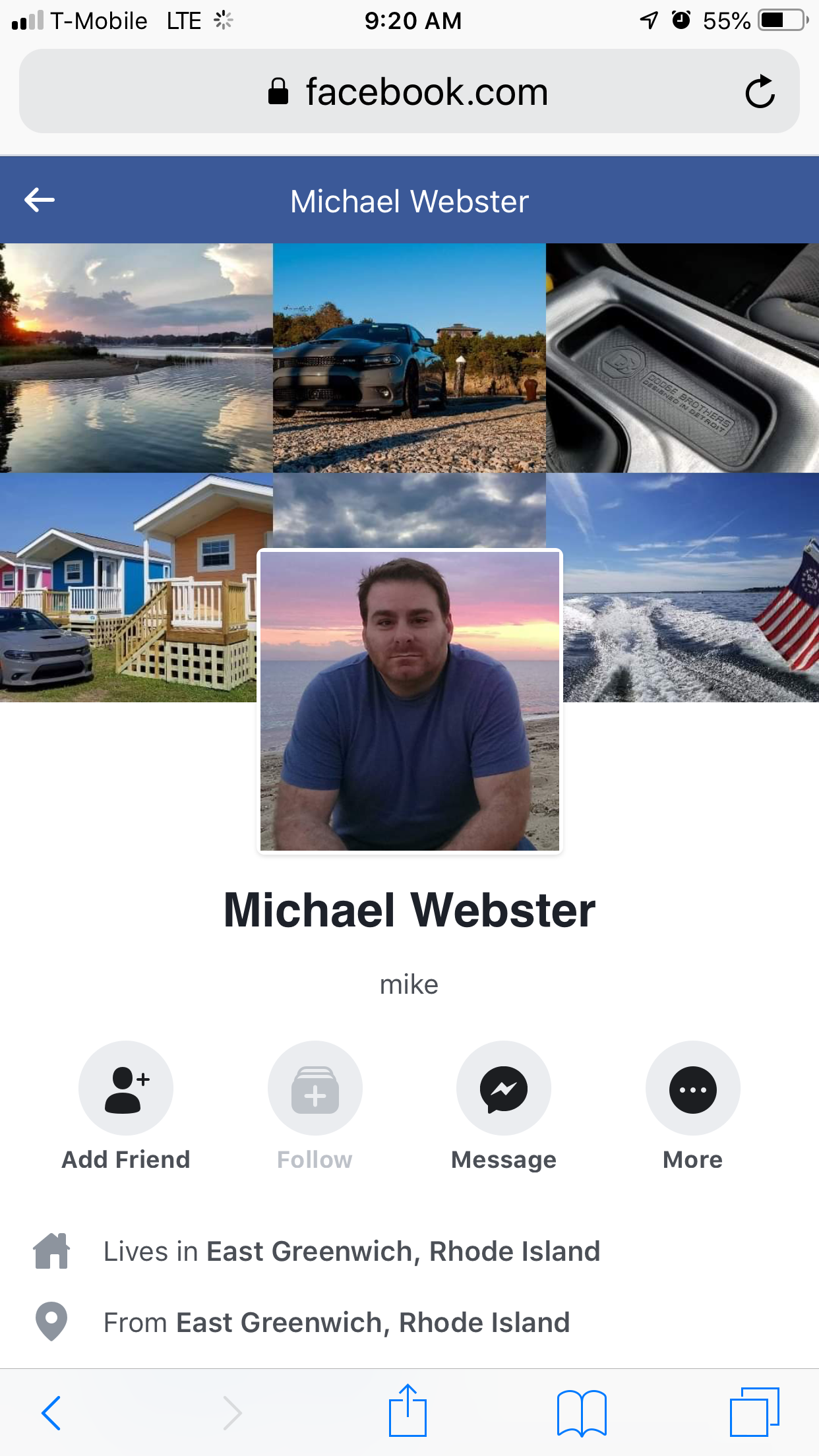 Michael Webster Warwick Rhode Island 