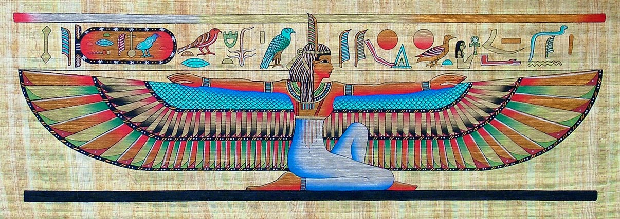 Theses Is Ancient Maat  The Mother of The Earth