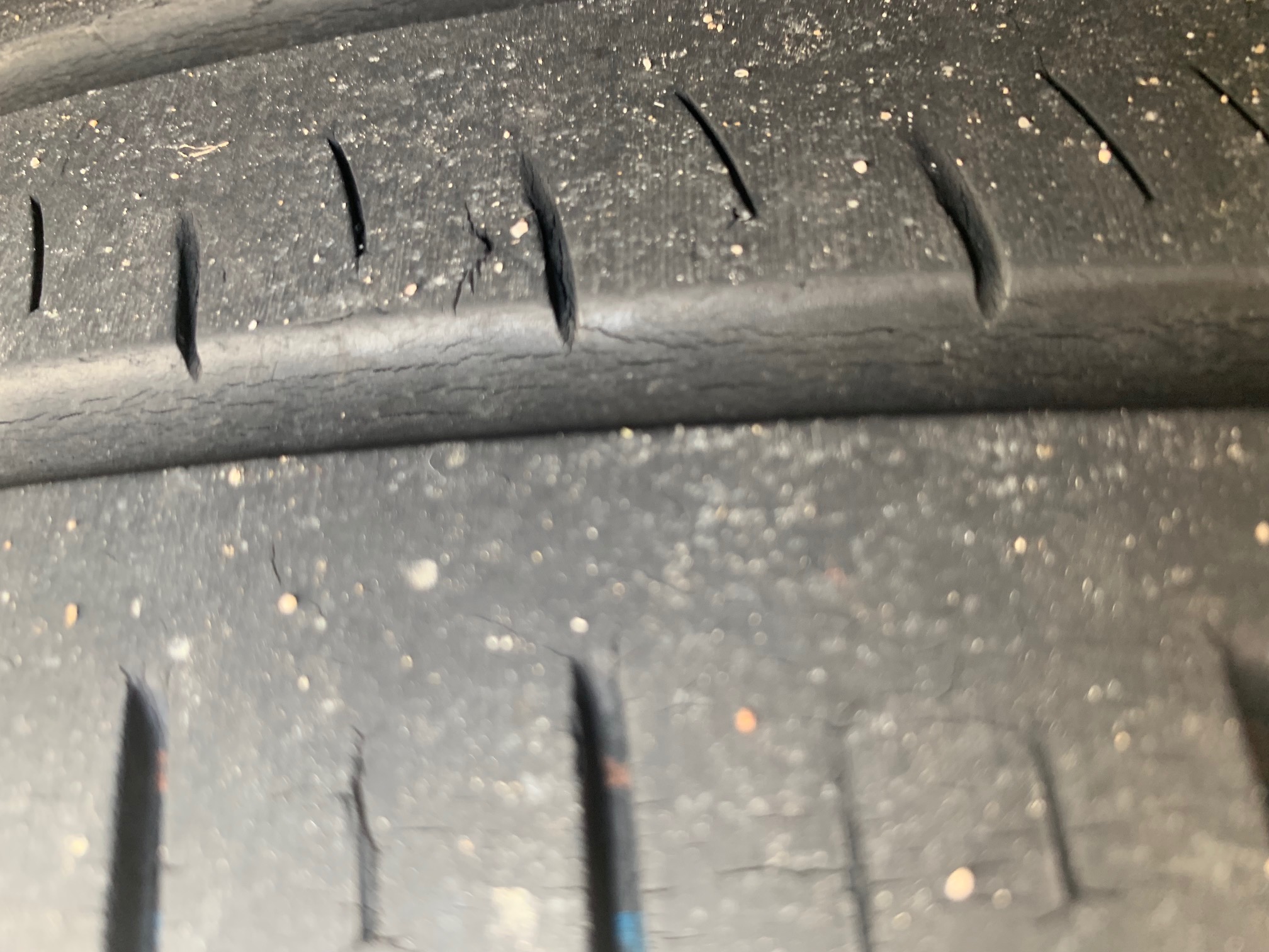 weather cracking tires
