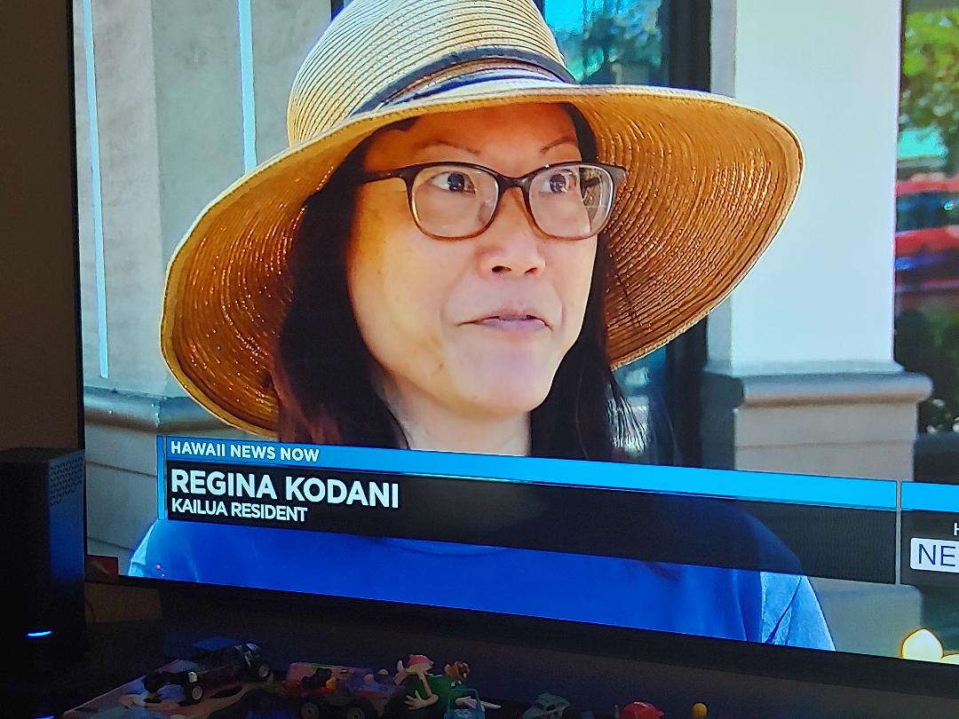 Regina Kodani, Kailua Resident