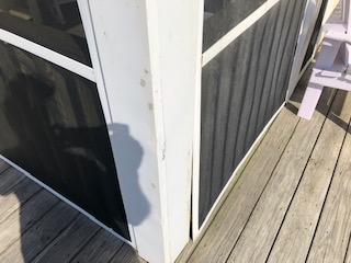 SCREEN PORCH SCREENS FALLING OFF