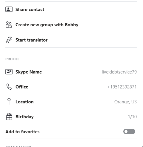 Bobby William real id on skype