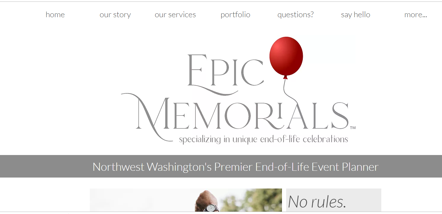 their website epicmemorials