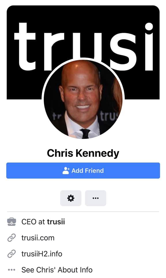 Chris Kennedy Trusii CEO - Fraud