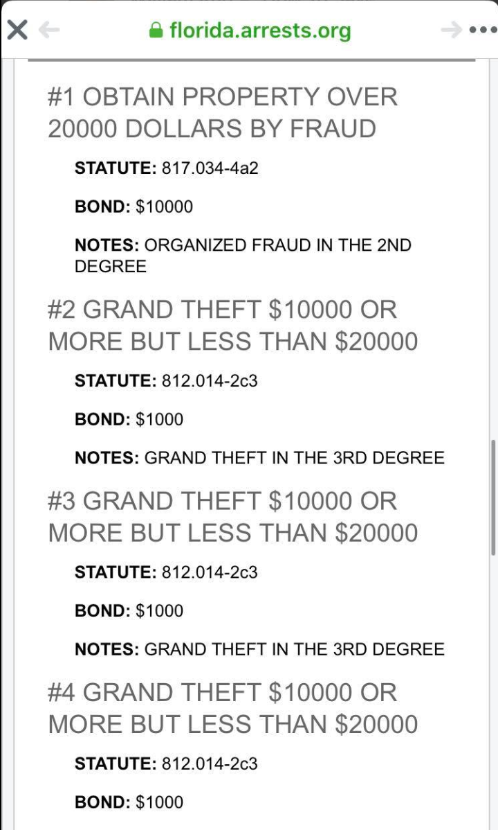 Chris Kennedy Trusii Fraud Criminal Record