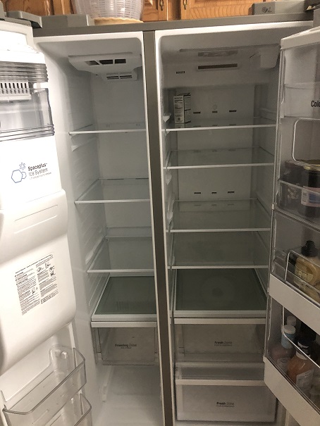 Almost 3 weeks without a fridge