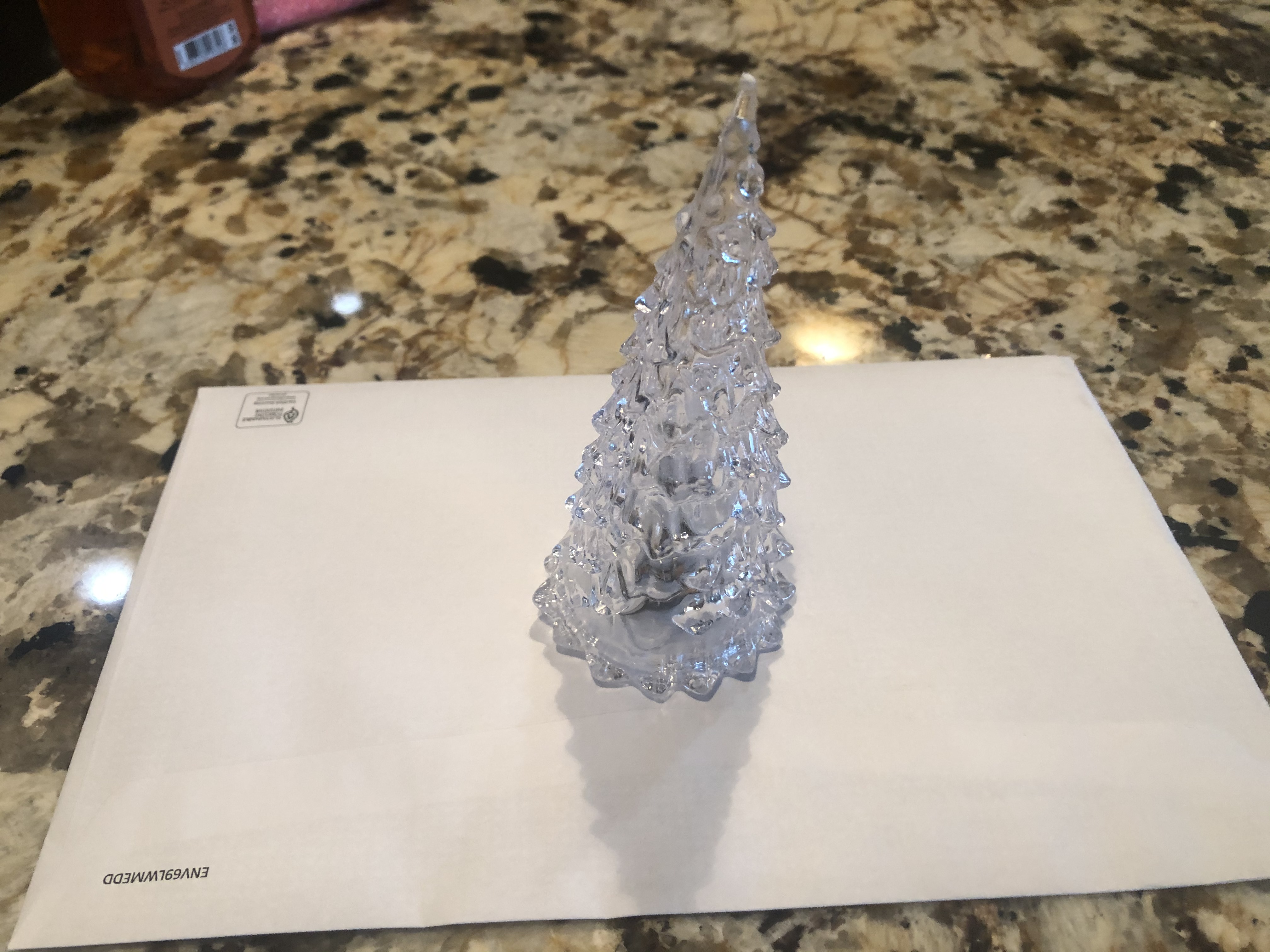 This is what I got.  a 4 1/2" plastic tree