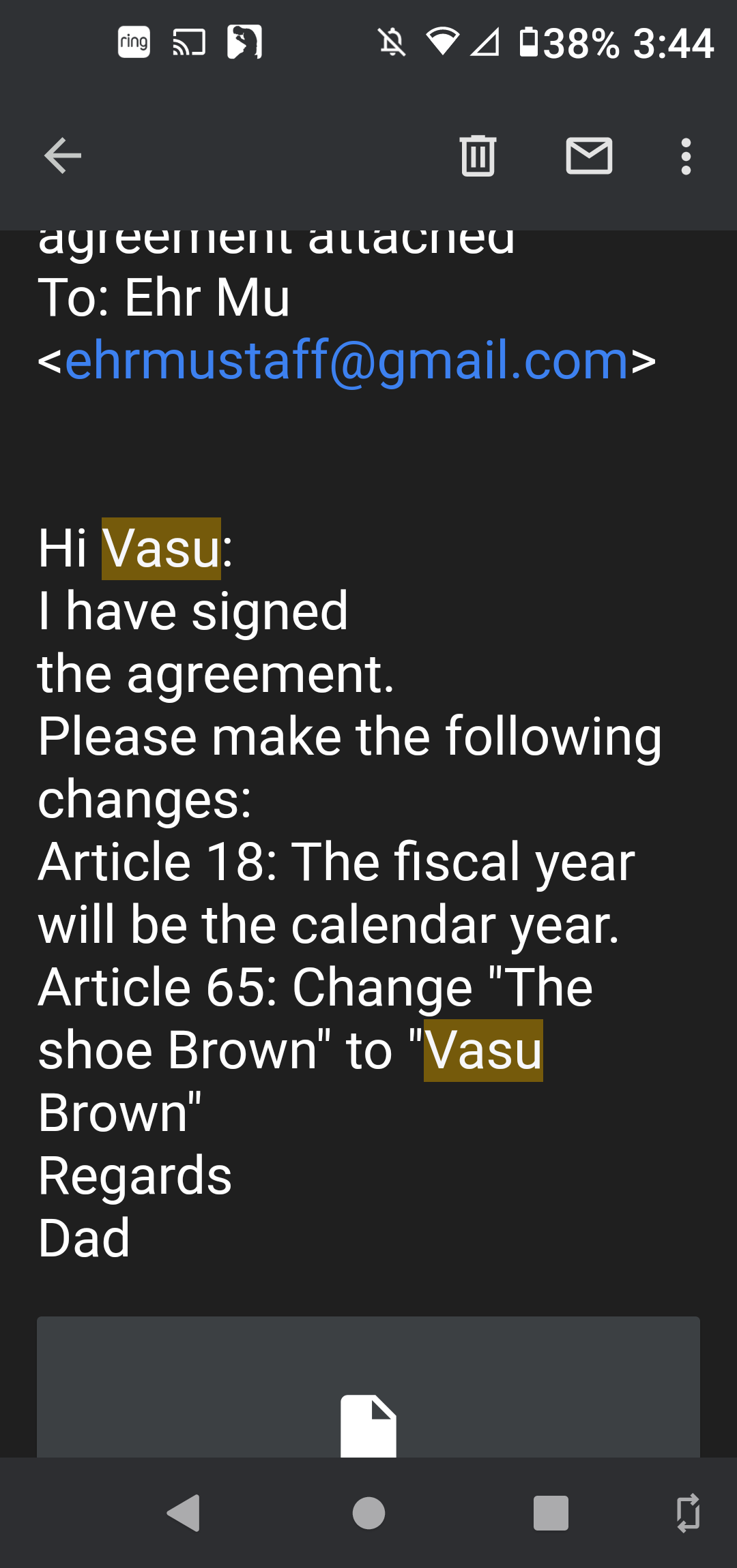 Dr. Vasu Brown About project
