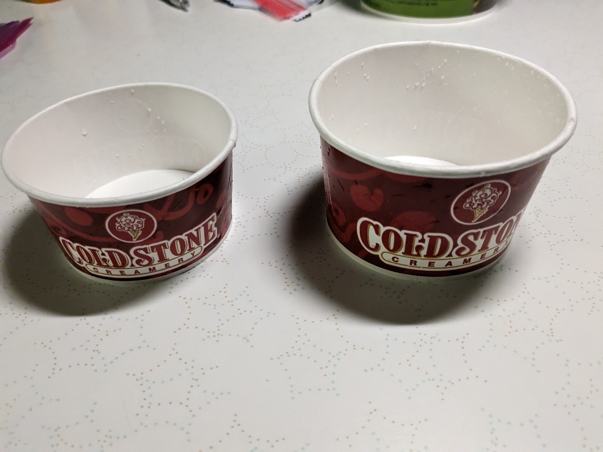 Separated bowls