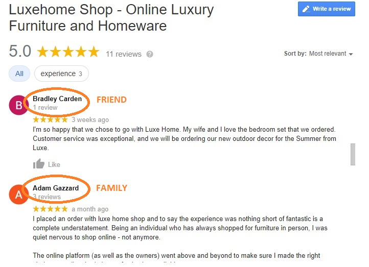 Review by Family