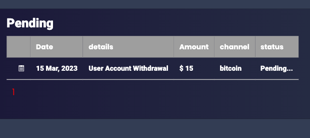 withdraw