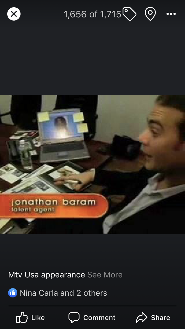 Jonathan Baram on  Mtv USA 