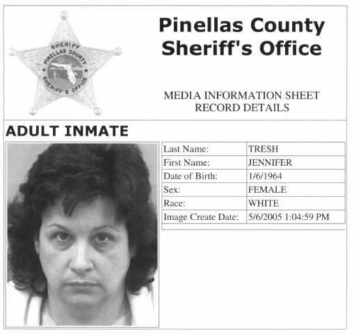 Jennifer Tresh Jail Booking!