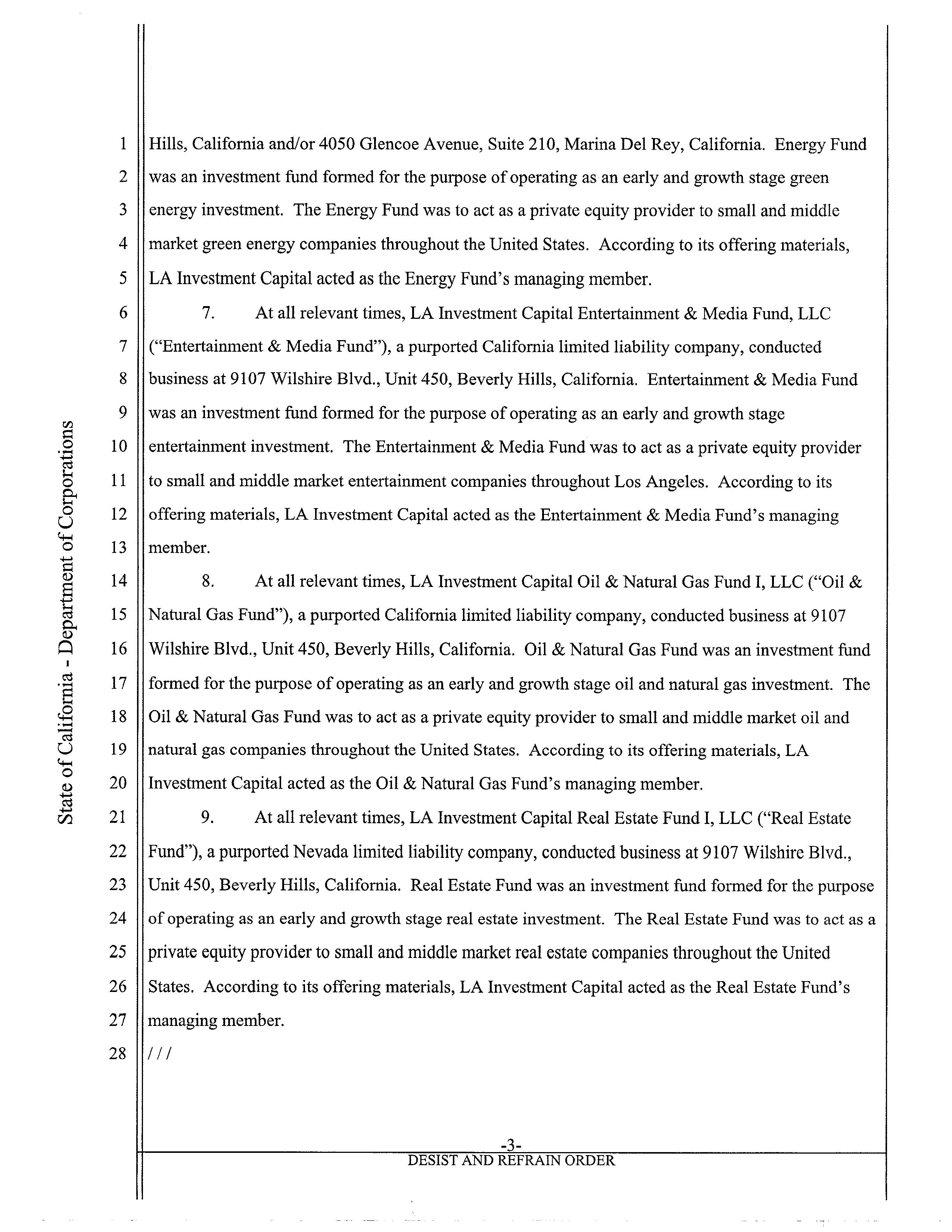 CA Dept of Corporations Desist and Refrain Order - Steven Muehl_Page_3