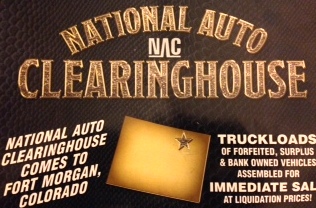 National Auto Clearinghouse Mailer