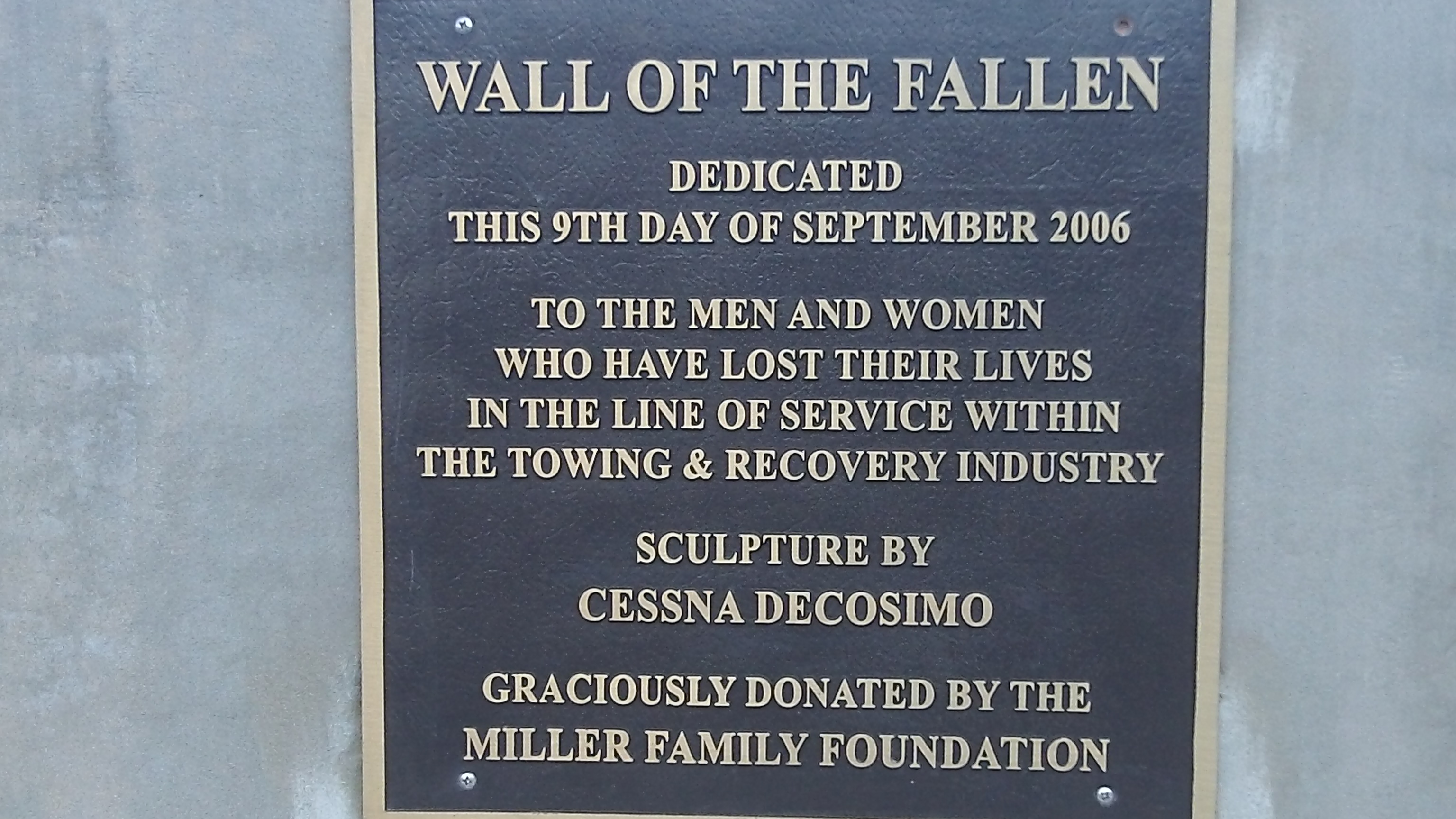 In Honor of the Fallen