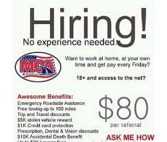 Join MCA its far from a scam.. TRust me